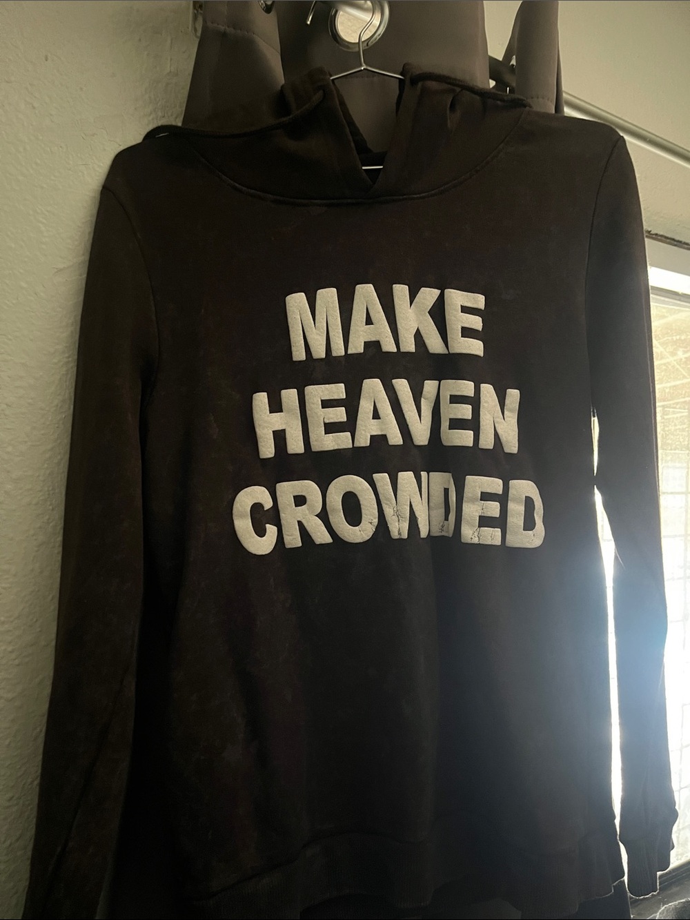 Brown Hoodie Faith Based
